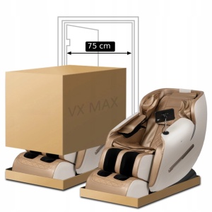 FOTOLIU DE MASAJ PROFESIONAL, VX MAX, ARTIM MEBLE, DIN PIELE ECO, CULOARE BEJ, MENIU IN LIMBA ENGLEZA - Img 16