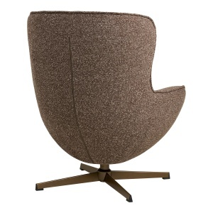 FOTOLIU DE RELAXARE ROTATIV BLENHEIM, DIN METAL SI TEXTIL, CULOARE MARO, HOUSE NORDIC - Img 5