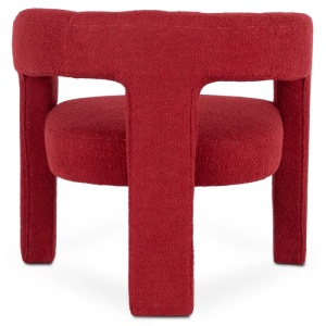 FOTOLIU DEOSEBIT, ARTIM MEBLE, REALIZAT DIN MATERIAL TEXTIL BOUCLE BURGUND, STIL MODERN - Img 5