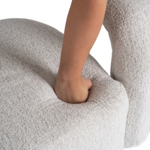 FOTOLIU DEOSEBIT, INDIVIDUAL, ARTIM MEBLE, REALIZAT DIN MATERIAL TEXTIL BOUCLE GRI, STIL MODERN - Img 8