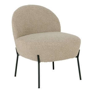 FOTOLIU DINING MERIDA, DIN METAL SI PIELE ECO, CULOARE GRI, HOUSE NORDIC