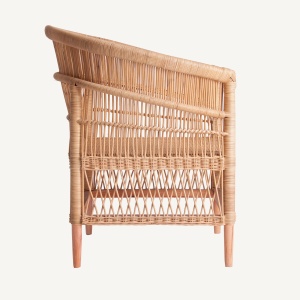 FOTOLIU ELNA 26567, MARO, CONFECTIONAT DIN BUMBAC, RATTAN SI SPUMA, STIL MODERN - Img 3