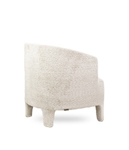 FOTOLIU OSCAR BEJ, CONFECTIONAT DIN TEXTIL CHENILLE SI METAL, STIL MODERN - Img 3