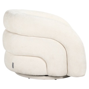 FOTOLIU PIVOTANT ARCUS, UNICORN 02 ALB, S5145, TAPITERIE BOUCLE, STIL MODERN - Img 2