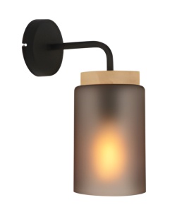 Lampa de perete APP1814-1W Frosted Grey - Img 1