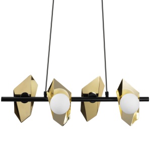 Lampă de tavan APP1412-CP BLACK GOLD - Img 3