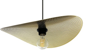 Lampă de tavan APP1469-1CP BLACK/GOLD - Img 2