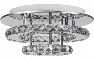Lampă de tavan din cristal Plafond LED 20W rotund APP412-C - Img 2