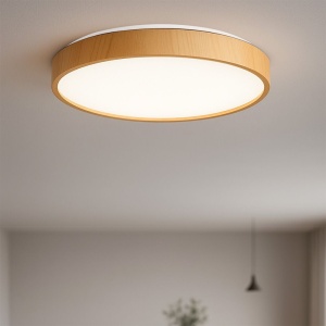 Lampă de tavan G116-C 40CM WOOD - Img 2