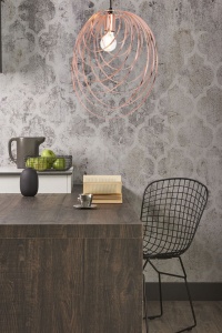 LAMPA GEOMETRICA ROSE GOLD APP427-1CP - Img 3