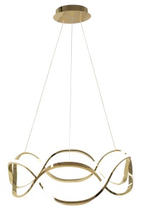 Lampa LED APP800-CP Twist Gold - Img 2