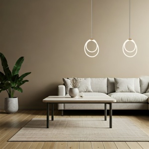 Lampa LED G021-CP Gold - Img 4