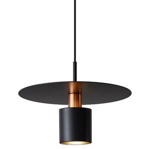 Lampă suspendată APP1145-1CP Black Rose Gold - Img 2