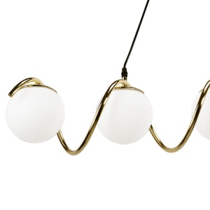 Lampă suspendată APP1780-5CP Gold - Img 4