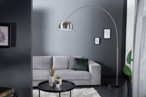 LAMPADAR BIG BOW CROM/NEGRU 170/210 CM COD 21068 DESIGN MODERN - Img 2