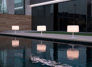 LAMPADAR DE GRADINA CHLOE 140 SOLAR SMARTTECH, CONFECTIONAT DIN LEMN SI POLIETILENA - Img 3
