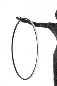 LAMPADAR EXCLUSIVIST 223CM, HUMAN CIRCULO, FIBRA DE STICLA SI LED - Img 3