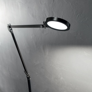 LAMPADAR FUTURA PT, NEGRU, DIN ALUMINIU, STIL MODERN - Img 2