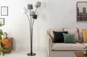 LAMPADAR, LEVELS MULTICOLOR, 176CM, DIN METAL SI IN, COD 40745 - Img 2