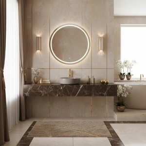 LAVOAR PE BLAT REA SAMI BEIGE SHINNY, CALITATE SUPERIOARA - Img 5
