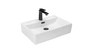 LAVOAR REA BONITA, 51 CM, ALB, DIN CERAMICA, CALITATE SUPERIOARA - Img 2