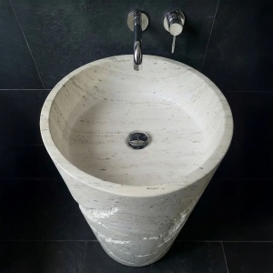 LAVOAR STATIV REVELLO, 85 CM, DIN PIATRA COMPOZITA, CALITATE SUPERIOARA, REA - Img 4