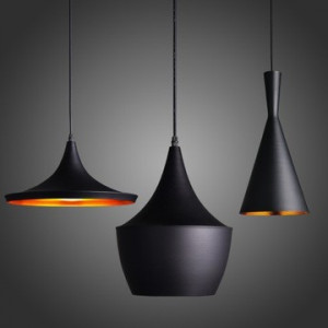 LUSTRA COSTA NEGRU 3 PENDULE MODEL 1 DESIGN INDUSTRIAL - Img 5