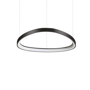 LUSTRA GEMINI SP D061 DALI/PUSH, 61CM, NEGRU, DIN METAL SI POLICARBONAT, STIL MODERN