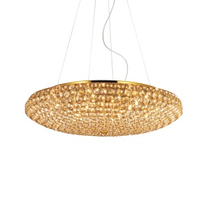LUSTRA KING SP12, AURIU, DIN CRISTAL, STIL MODERN