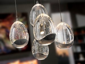 LUSTRA/PLAFONIERA ROCIO, 30 CM, CROM/TRANSPARENT, DIN STICLA SI METAL, SCHULLER - Img 3