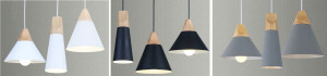 LUSTRA SCANDI SET CP WHITE, 145x80/100 cm, ALB, DIN METAL SI LEMN DE INALTA CALITATE, STIL MODERN, TU - Img 4