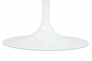 MASA ALBA TULIP ELLIPSE MARBLE CARRARA 200/120 STIL MODERN - Img 3