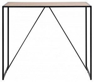 MASA BAR, SLIM LINE 120CM, FURNIR/ METAL, COD 43277, DESIGN INDUSTRIAL - Img 3