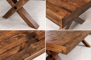 MASA DE DINING, NICE 210CM, LEMN DE PIN SI MDF, ASPECT NATUR, ARTIM GROUP SELECTION - Img 10