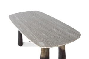 MASA DE SUFRAGERIE ELEGANTA, ARTIM 1868, BLAT DE MARMURA SI METAL, ARTIM GROUP SELECTION - Img 2