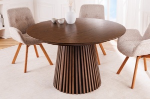 MASA DE SUFRAGERIE EXTENSIBILA, VALHALLA 120/200CM, DIN MDF STEJAR INCHIS, ARTIM GROUP SELECTION - Img 2