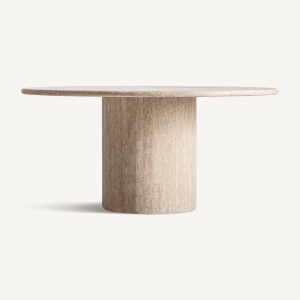 MASA DEOSEBITA, THIENNES 160CM, DIN TRAVERTIN DE CULOARE BEJ, VICAL HOME SELECTION - Img 2