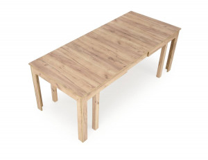 MASA DINING EXTENSIBILA SEWERYN, STEJAR CRAFT, 160/300 CM, BLAT DIN PAL SI PICIOARE DIN MDF, STIL CLASIC - Img 8