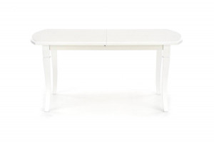 MASA DINING EXTENSIBILA STIL FRYDERYK, ALBA, 160/240 CM, BLAT DIN MDF SI PICIOARE DIN LEMN MASIV , STIL CLASIC - Img 2