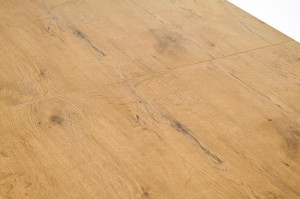 MASA DINING EXTENSIBILA STIL TIAGO, STEJAR LANCELOT/ALB, 140/220 CM, BLAT DIN PAL SI PICIOARE DIN LEMN MASIV, STIL CLASIC - Img 4