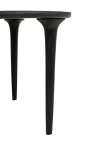 MASA DINING LAMINAR 200 NEGRU, CONFECTIONATA DIN LEMN MASIV DE MANGO, STIL MODERN - Img 5