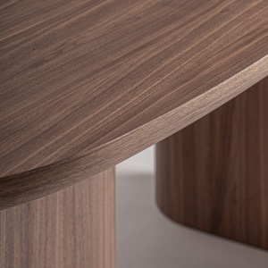 MASA DINING/LIVING ACIERA, 247CM, MARO, FURNIR SI MDF NUC, STIL MODERN, VICAL HOME - Img 4