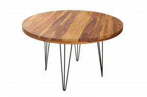 MASA DINING ROTUNDA, MAKASSAR 120CM, DIN LEMN SHEESHAM, ARTIM GROUP SELECTION - Img 6