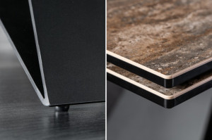 MASA EXTENSIBILA DINING, 180/220/260CM, CERAMICA, STICLA SI METAL, ARTIM GROUP SELECTION - Img 5
