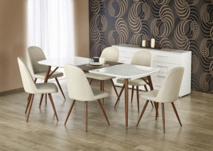MASA EXTENSIBILA LIVING RICHARD 150/190CM DESIGN MODERN HALMAR - Img 2