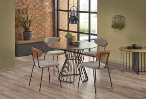 MASA LIVING BRISTOL NUC/NEGRU STIL VINTAGE HALMAR