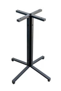 MASA PENTRU CAFENEA, 68x68 CM, STEJAR SONOMA/NEGRU, DIN PAL LAMINAT SI OTEL, ARTIM GROUP SELECTION - Img 3