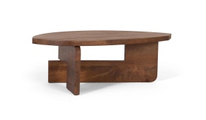 MASUTA CAFEA MARIS 110CM, REALIZATA DIN LEMN DE MANGO, CULOARE MARO, GINER Y COLOMER