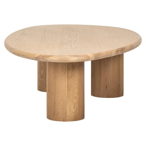 MASUTA DE CAFEA OAKLEY, 212357, CONFECTIONATA DIN LEMN DE STEJAR, FURNIR DE STEJAR SI PAL, STIL MODERN - Img 3