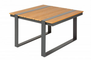 MASUTA DE GRADINA ,TAMPA LOUNGE 78CM, COD 40935, PLASTIC SI BAZA DE METAL - Img 5